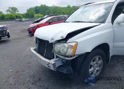 2003 Toyota Highlander V6 из США, поврежденный, VIN JTEGF21A930096145